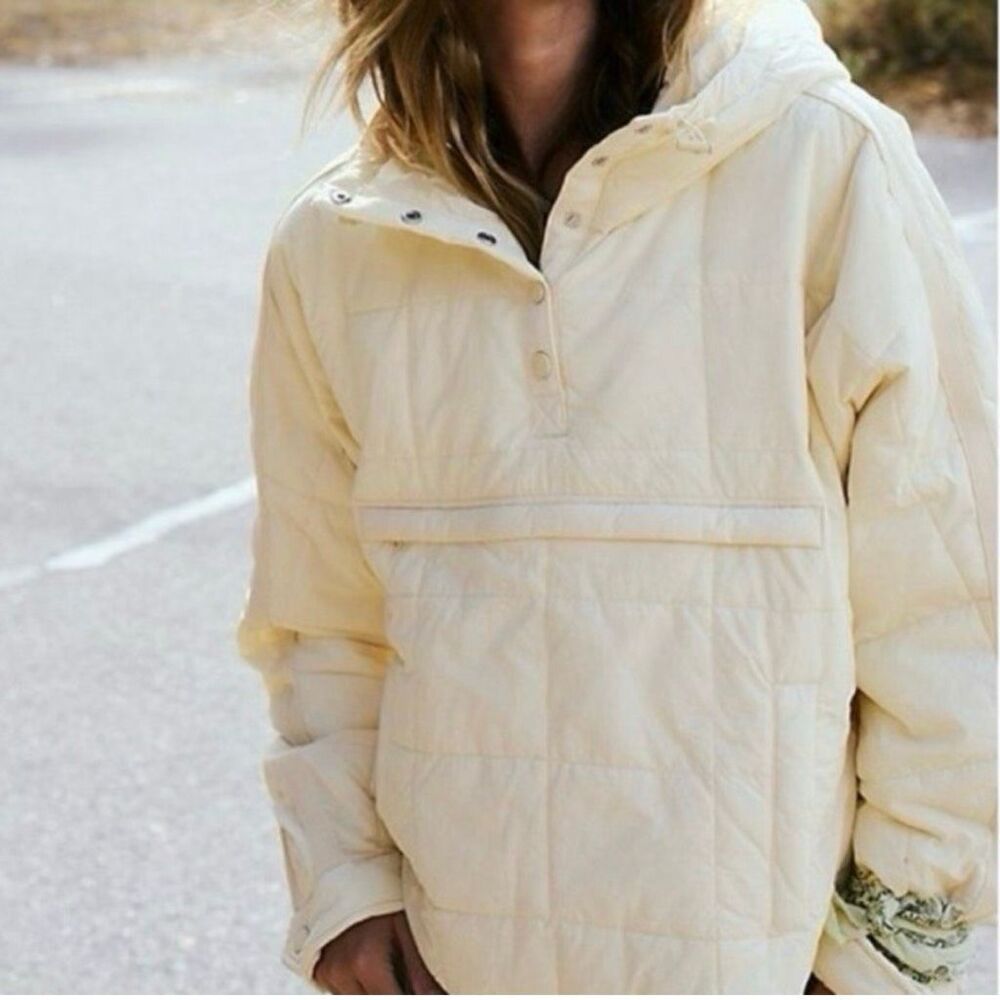 Free People FP Movement Pippa Packable Pullover Puffer Jacket L